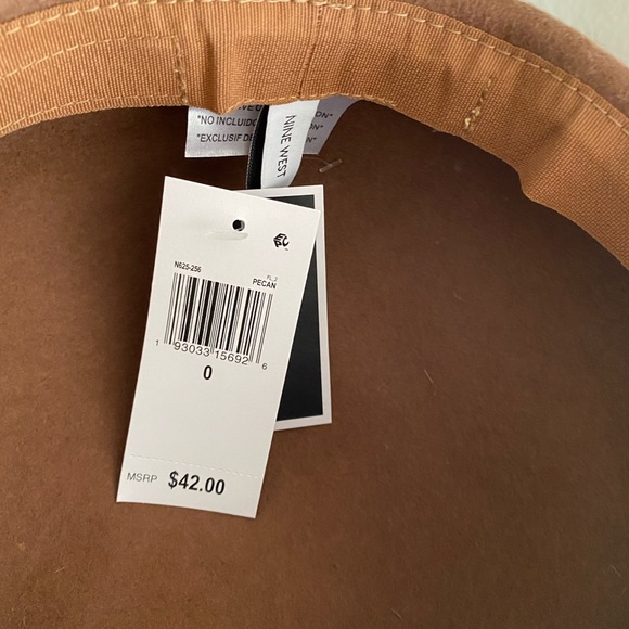 Nine West Wool Felt Newsboy Cap - Picture 4 of 4